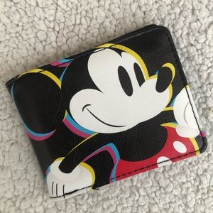 Buckle-Down Mickey Mouse wallet Disney bi-fold new unisex